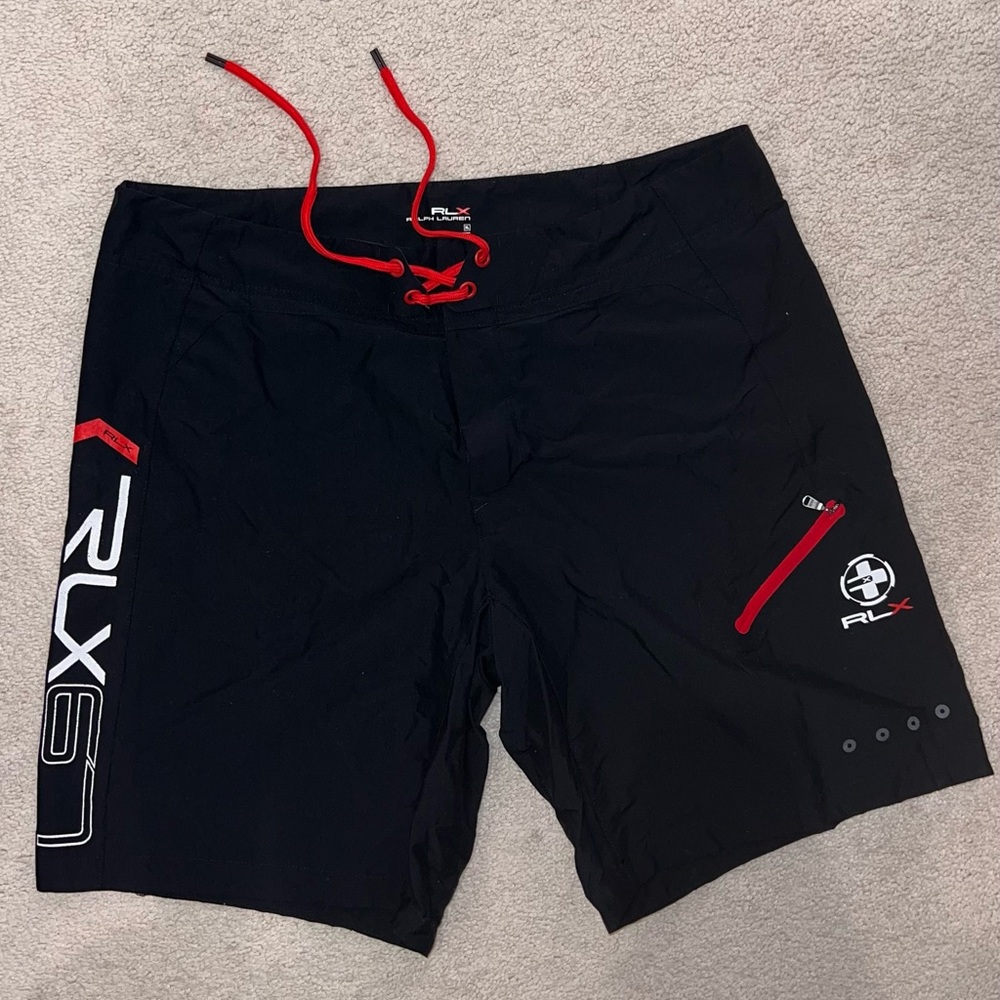 Ralph Lauren RLX Navy and Red Swimwear